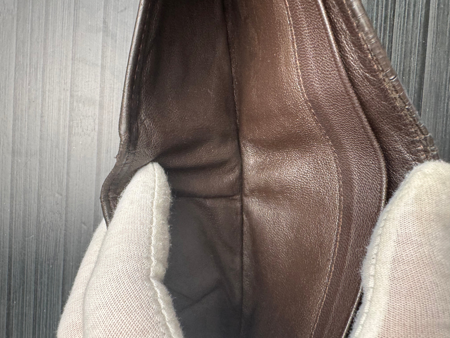 Bottega Veneta Mocha Intrecciato Leather Bifold Wallet