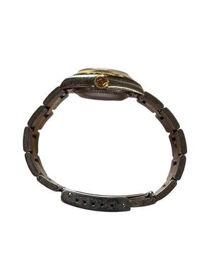 Rolex 36mm Two-Tone Datejust Champagne Dial Fluted Bezel Jubilee Watch