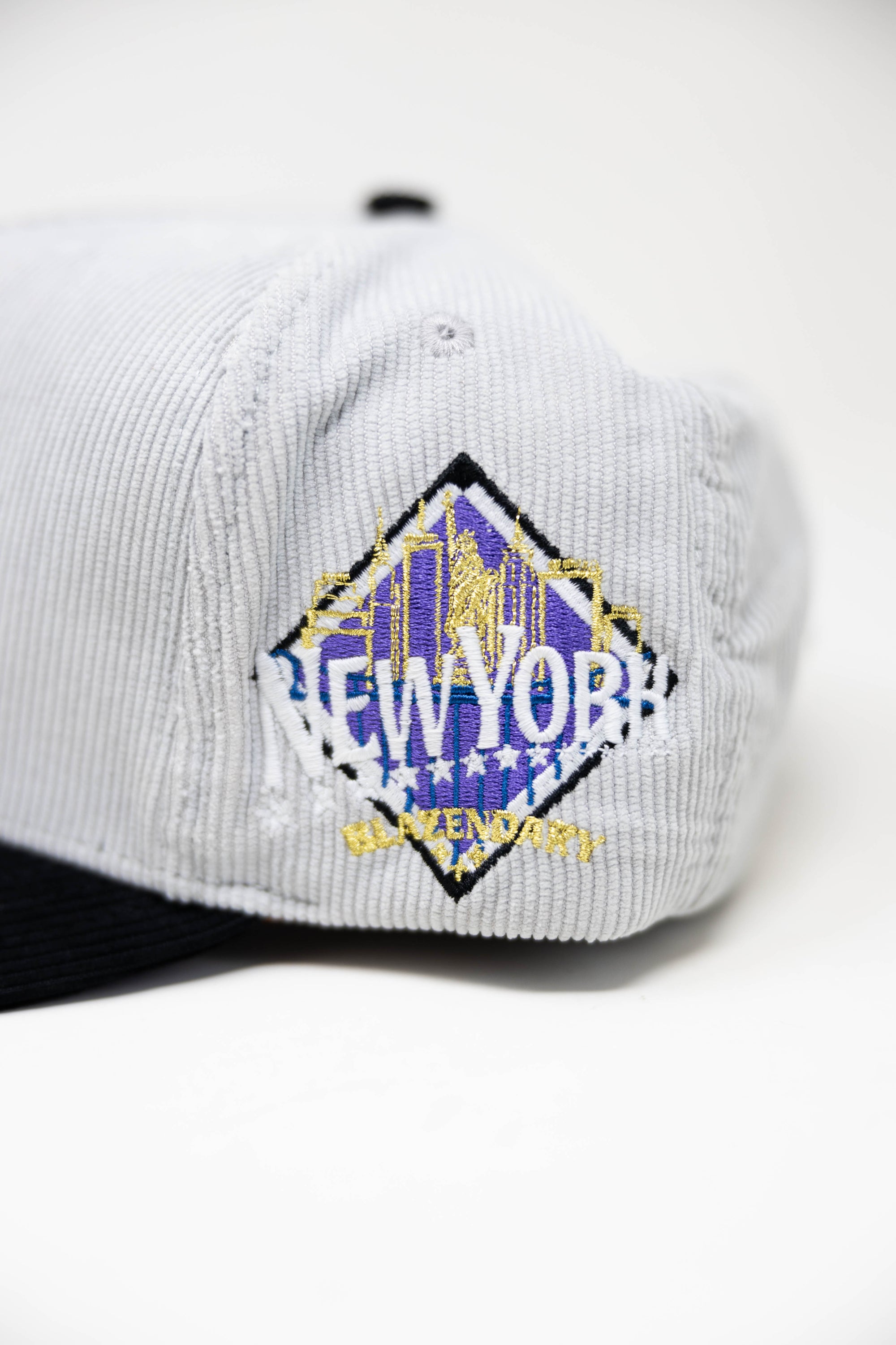 NYC Premium Gray/Purple Hat