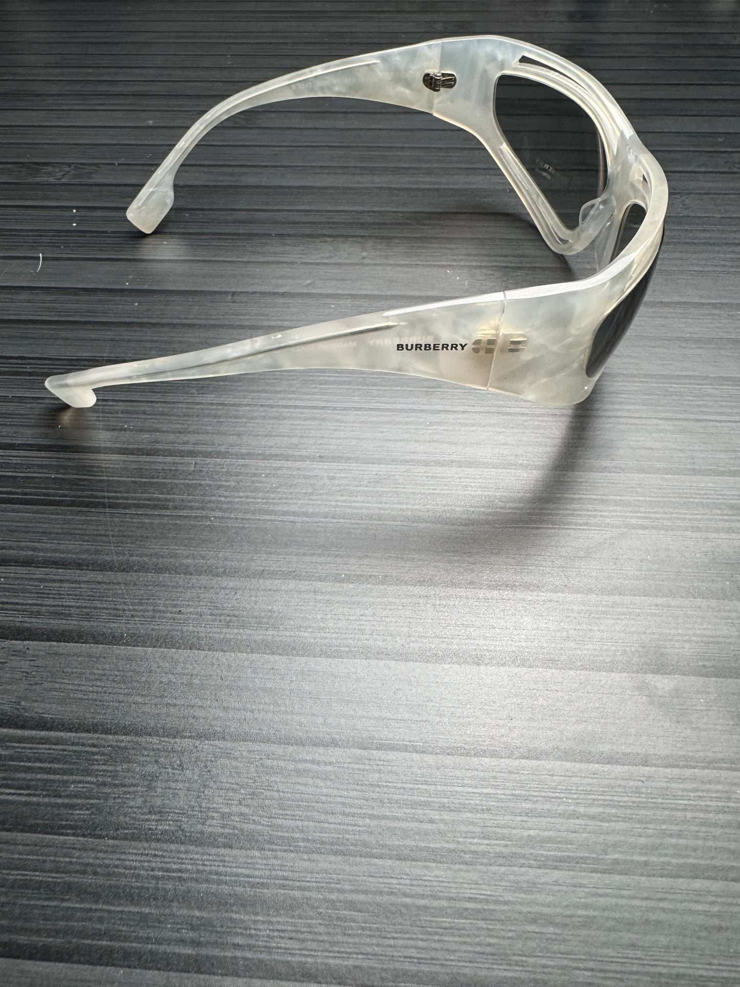 Burberry White Eliot Sunglasses