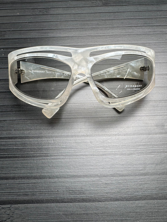 Burberry White Eliot Sunglasses