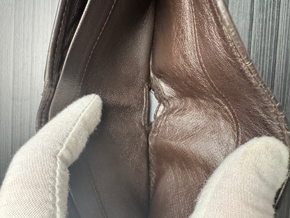 Bottega Veneta Mocha Intrecciato Leather Bifold Wallet